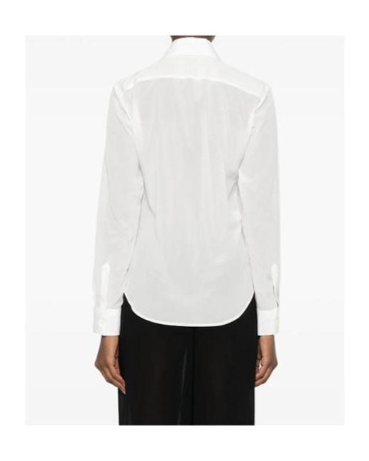 Mazzarelli White Long Sleeve Shirt