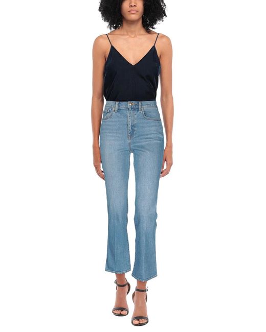 Tory Burch Blue Medium Jeans