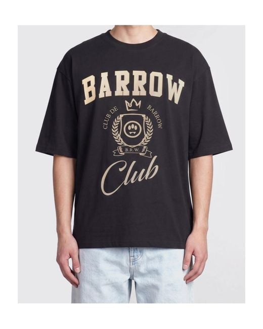Barrow Black Jersey T-Shirt for men