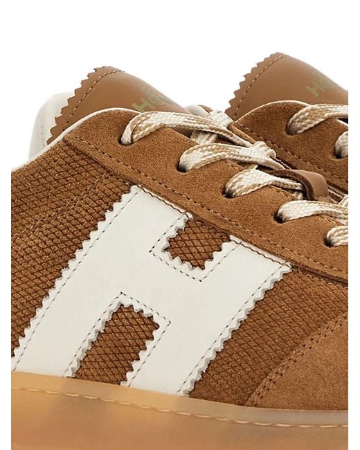 Hogan Brown Cool Sneakers