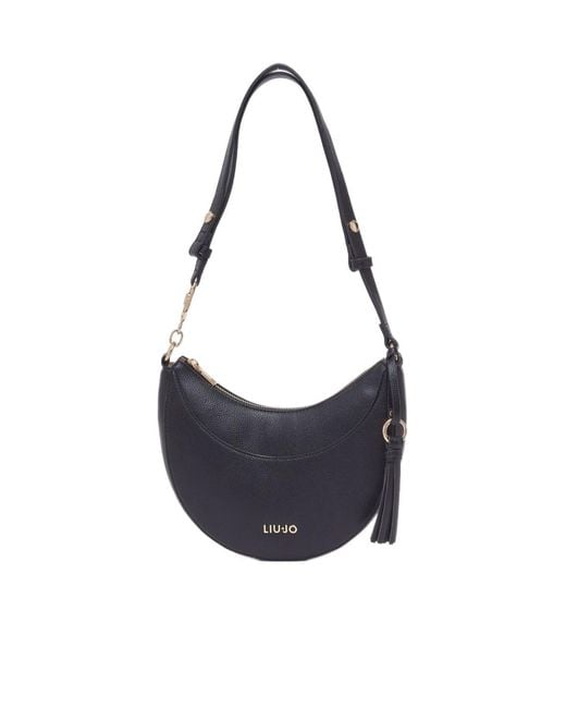 Liu Jo Blue Zippered Shoulder Bag
