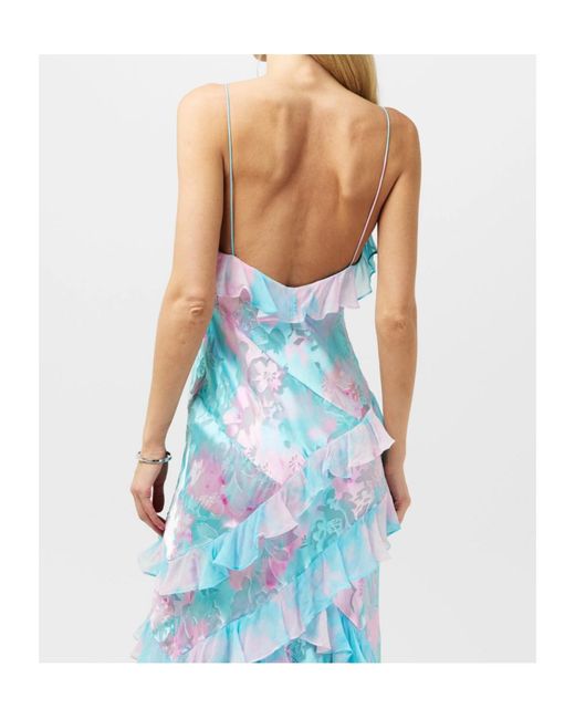 LoveShackFancy Blue Rialto Dress