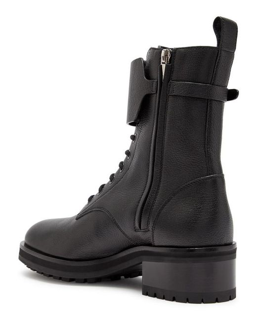 Jimmy Choo Black Rosabel 50 Grained Leather Ankle Boots