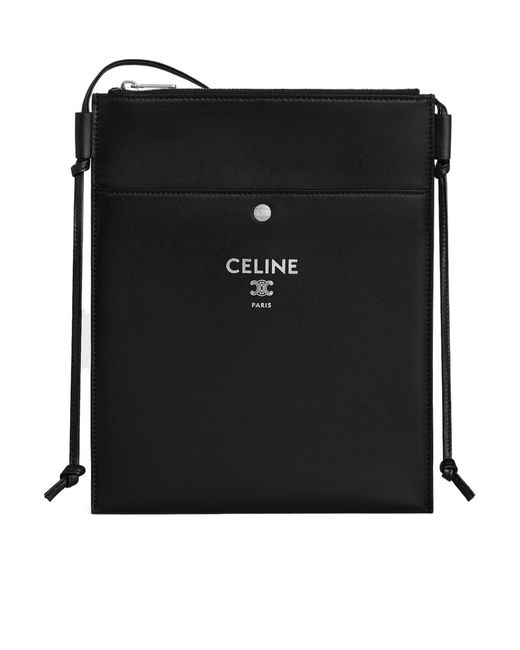 Céline Black Sharp Pouch Take Away for men