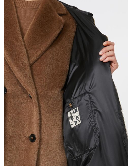 Max Mara Black The Cube Trepar Down Jacket