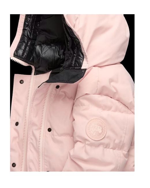 Canada Goose Pink Shelburne Parka Tonal Label