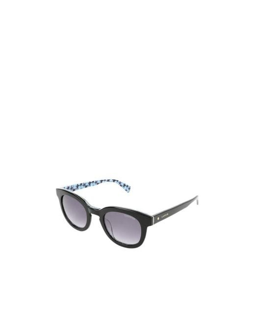 Lanvin White Logo Sunglasses