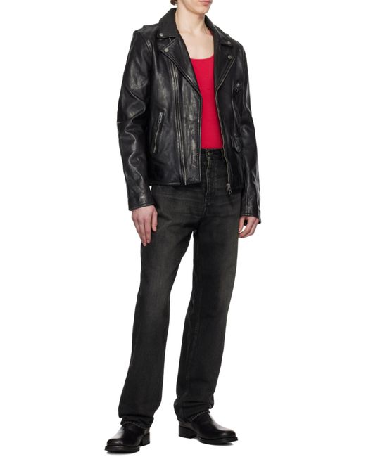 Ksubi Black Jeans With Belt Loops for men