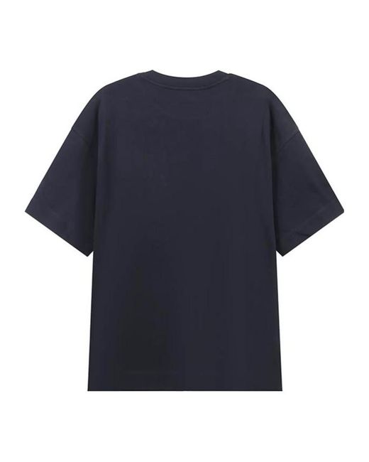 Emporio Armani Blue Logo T-Shirt for men