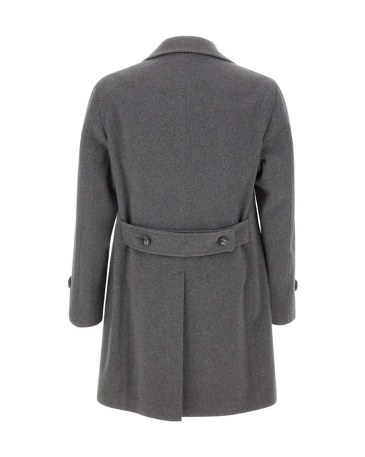 Tagliatore Gray Thomas Single-Breasted Coat for men