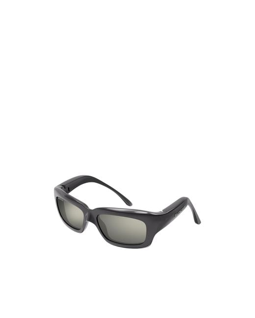 Balenciaga Multicolor Eyewear Rectangle Frame Sunglasses for men