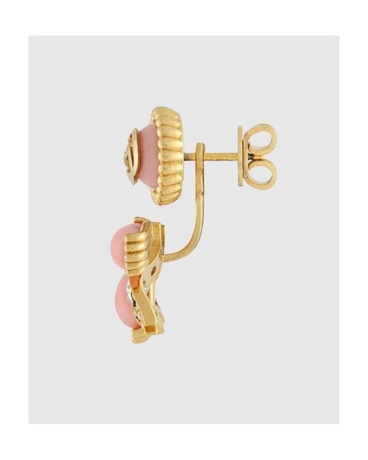 Gucci Metallic Interlocking G Single Earring