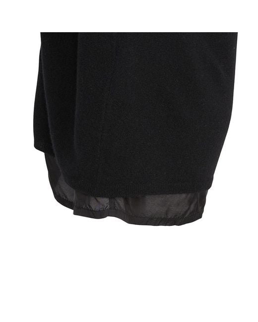 Comme des Garçons Black Long-Sleeved Sweater for men