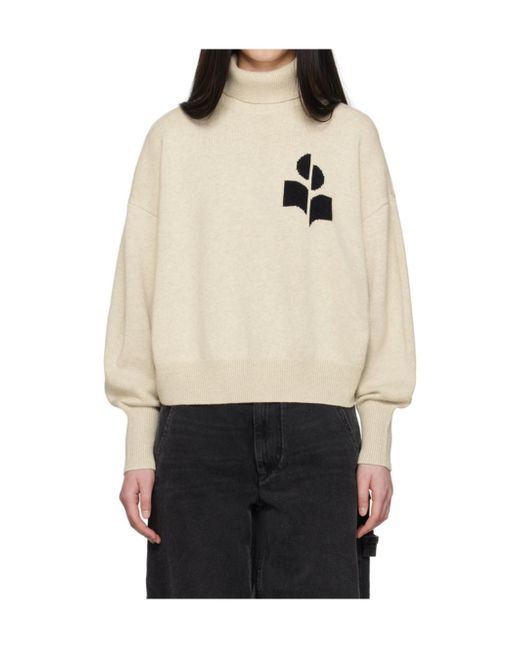 Isabel Marant Natural Nash Turtleneck