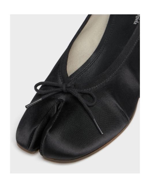 Maison Margiela Black Tabi Ballet Flats