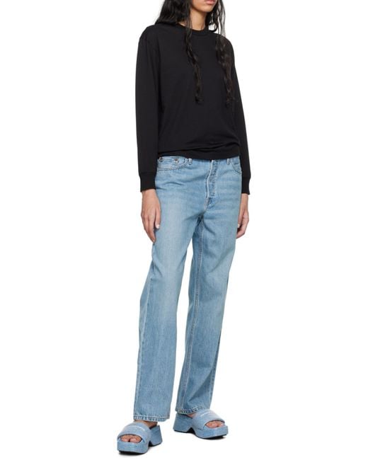 Alexander Wang Black T By Regular Fit T-Shirt