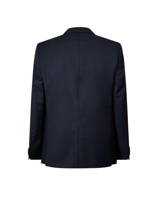Boss Blue Single Breasted Blazer for men