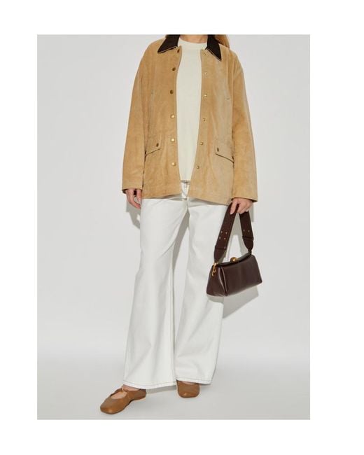 Rag & Bone Natural Long Sleeve Casual Jacket