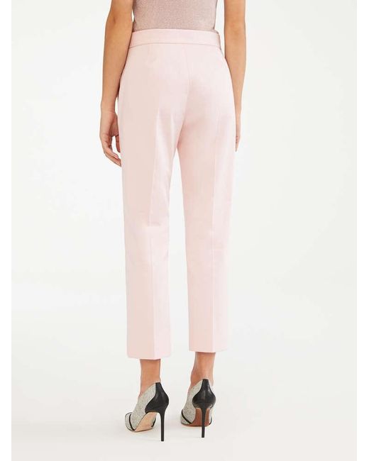 Max Mara Pink Luana Straight Casual Pants