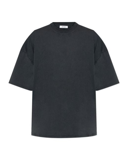 Haikure Black Virgil Oversized T-Shirt for men