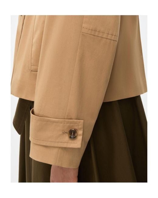 iBlues Natural Double-Breasted Jacket