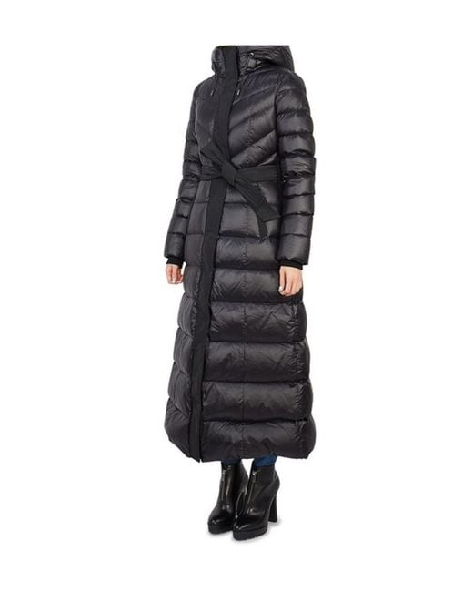 Mackage Black Calina Lustrous Down Maxi Coat