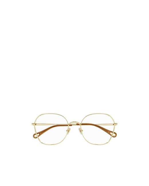 Chloé Multicolor Chloé Eyewear Geometric-Frame Glasses