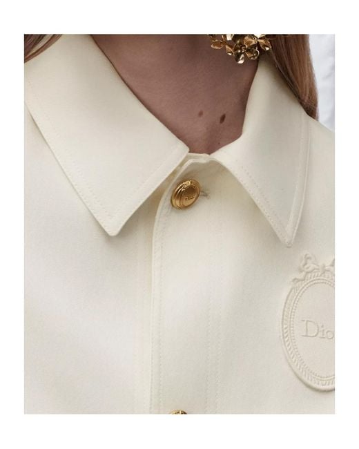 Dior Natural Blazers And Vests