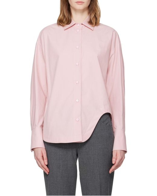 The Attico Pink Long Sleeve Shirt