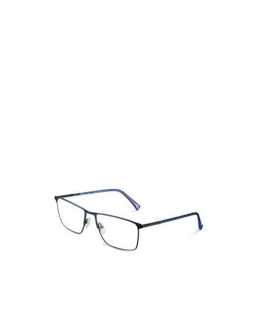 Etnia Barcelona White Full-Rimmed Plano Lenses for men