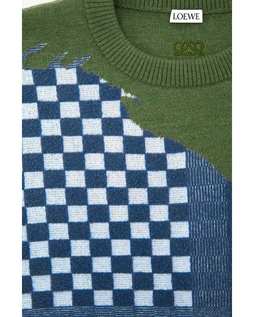 Loewe Green Sweater for men