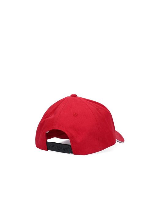 Palm Angels Red Teddy Bear-Appliqué Cap