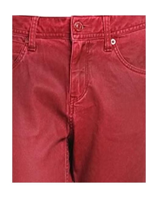 Burberry Red Logo Jeans
