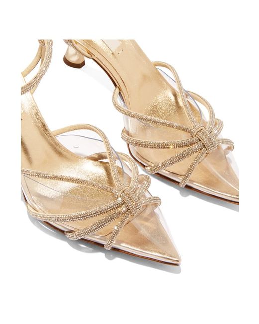 Casadei Natural Logo Sandals