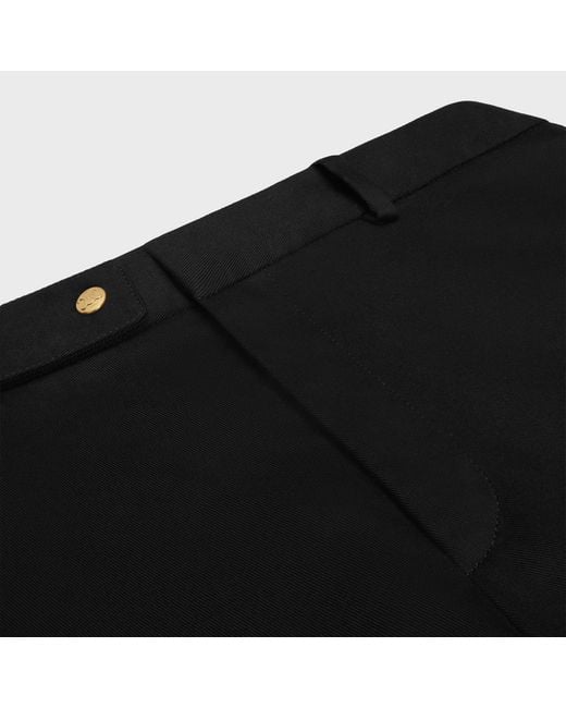 Céline Black Docks Trousers