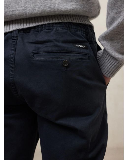Ecoalf Blue Ethiwin Trousers for men