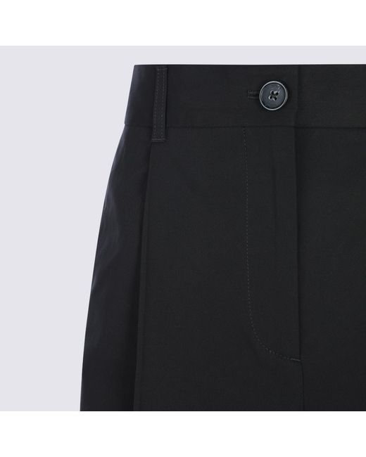 Totême  Blue Totême Single Pleat Trousers