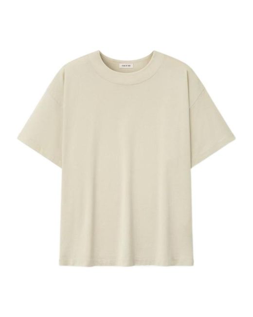Fear Of God Natural Oversized Short-Sleeve T-Shirt for men