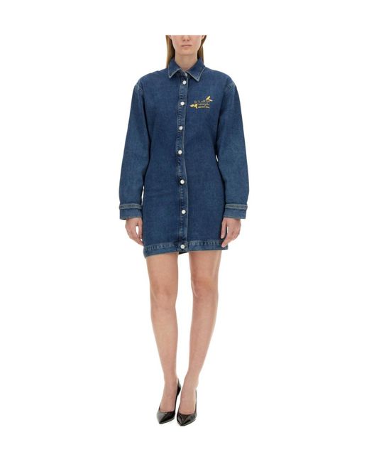 Moschino Blue Denim Dress