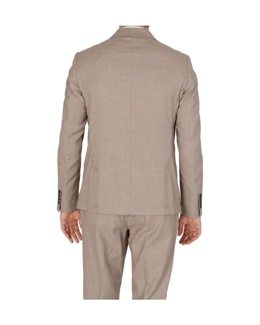 Antony Morato Natural Single-Breasted Suit Jacket for men