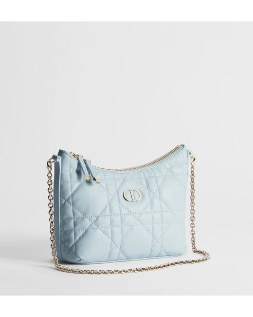 Dior Blue Miss Caro Ling Mini Bag With Chain