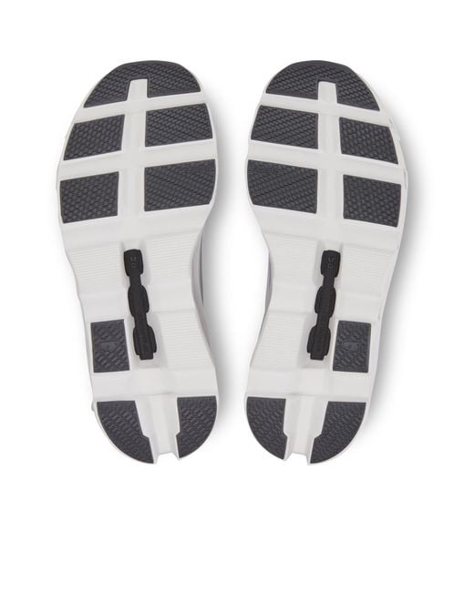 On Shoes White Cloudmonster Low-Top Sneakers