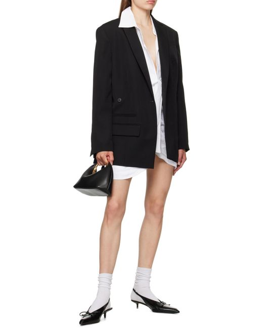 Jacquemus Black La Petite Calino Logo Detailed Tote Bag