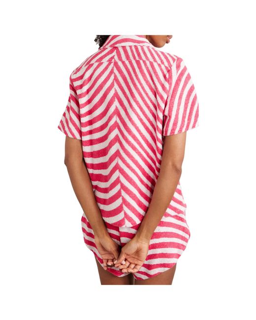 The Elder Statesman Pink Colorful Cotton Shirt