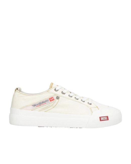 DIESEL Natural Simple Low-Top Sneakers