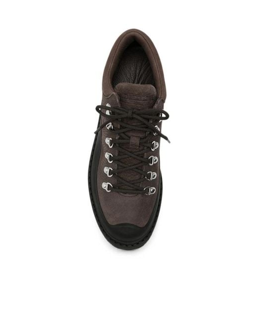 Diemme Black Lace-Up Sneakers for men