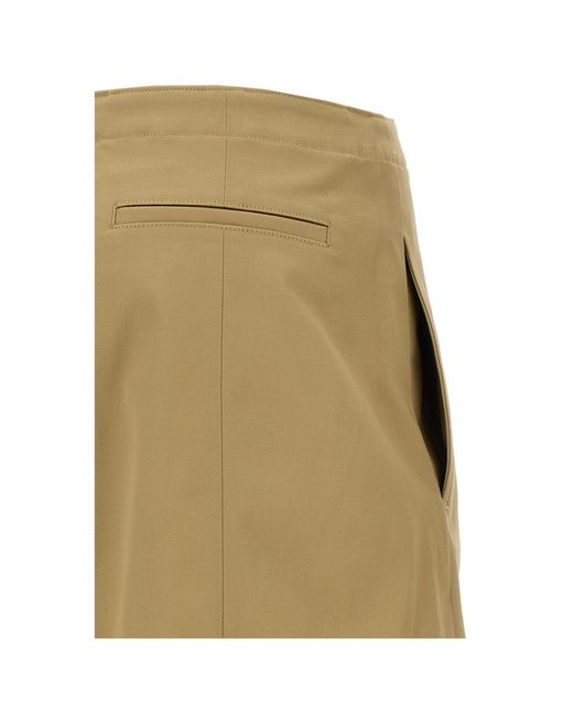 Theory Natural High Waist Stretch Shorts
