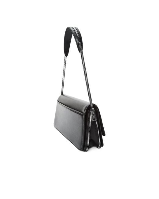 Alexander Wang Black Siren Medium Flap Shoulder Bag