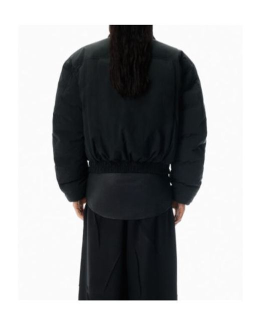 Alexander Wang Black Essential Padded Jacket