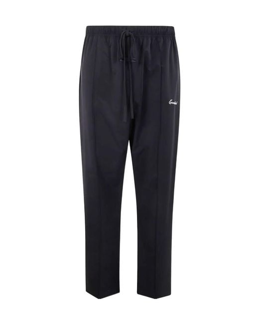 Fear Of God Blue Logo Embroidered Trackpants for men